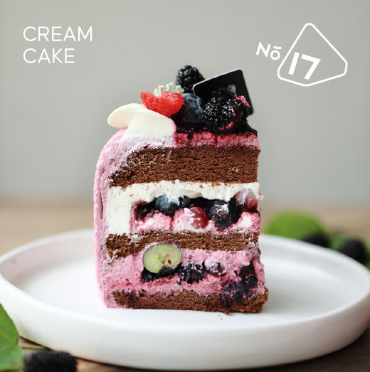 桑葚莓梅奶油蛋糕 商品图1