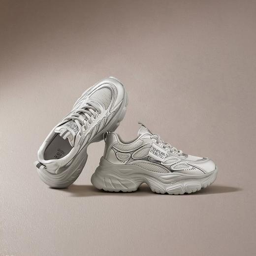 【厚底增高】西村名物2026年春季新款时尚百搭厚底增高休闲运动鞋老爹鞋X903428 商品图3