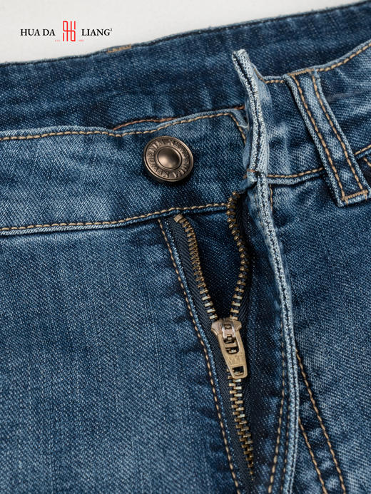 男装26春夏新品牛仔直筒长裤2219-A1503 商品图3
