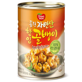 同源自然产一口海螺罐头400g동원 자연산 한입골뱅이
