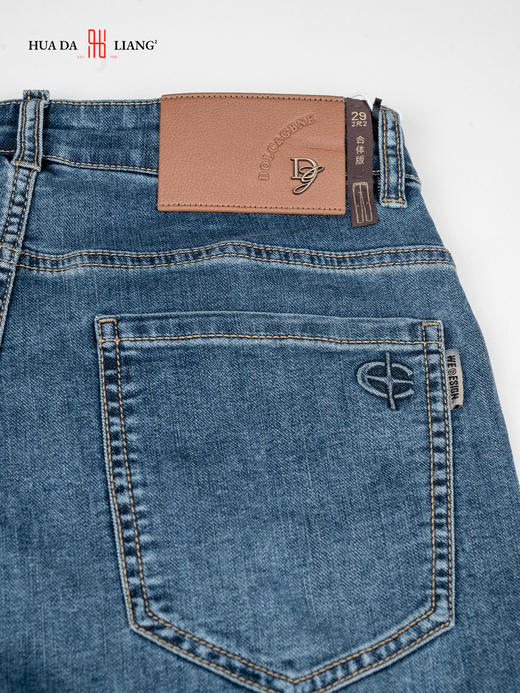 男装26春夏新品牛仔直筒长裤2219-A1503 商品图4