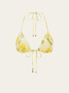 PEONY - Essential String Tri - Claire De Lune - 女装 - 比基尼上装 - 花色