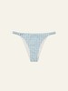 PEONY - Holiday Pant - Chambray Gingham - 女装 - 比基尼下装 - 浅蓝格纹 商品缩略图0