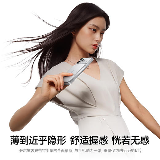 【潮电推荐】倍思 PicoGo AM71 卡片磁吸Air移动电源 5000mAh 22.5W 商品图8