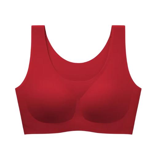 孟子义同款】有棵树无尺码内衣女隐形无痕透气薄款背心文胸罩 商品图11