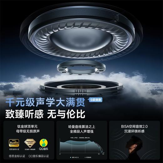 【潮电推荐】倍思 Bowie系列 MC2 S 开放式真无线蓝牙耳机 商品图4