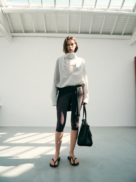 立领刺绣衬衫 商品图2