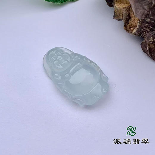 派瑞翡翠 翡翠佛 糯种 白色 商品图2