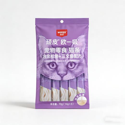 顽皮欧一吸猫条 三文鱼和金枪鱼 商品图0