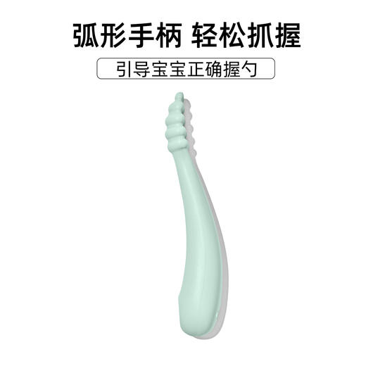 OXO TOT 奥秀硅胶喂食勺2件装（浅绿色）OXOC61176200S 商品图2