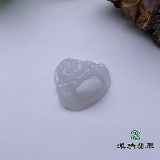 派瑞翡翠 翡翠佛 糯种 白色 商品图1