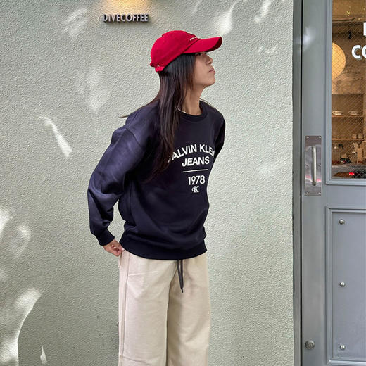 Calvin Klein 圆领套头卫衣 323921 男女同款（多色可选） 商品图4