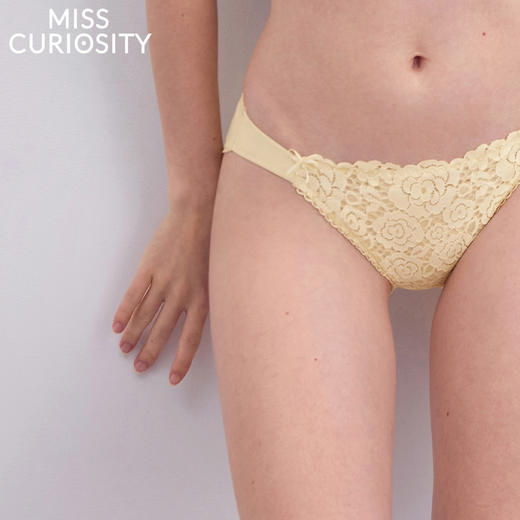 3条98元新款高颜值性感蕾丝内裤女7A抗菌纯棉裆低腰法式三角裤夏-维姬内裤 商品图0