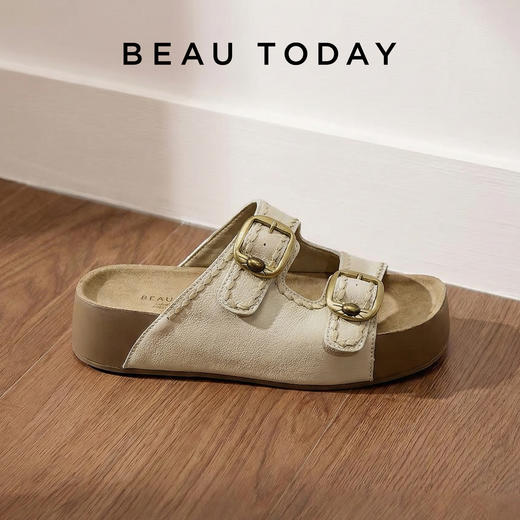BeauToday 厚底勃肯凉拖38552 商品图3