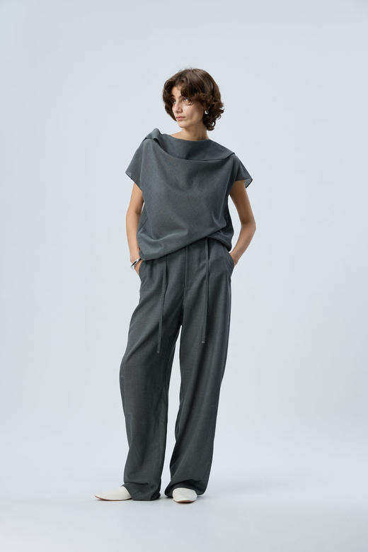 不规则波浪短袖T 商品图2