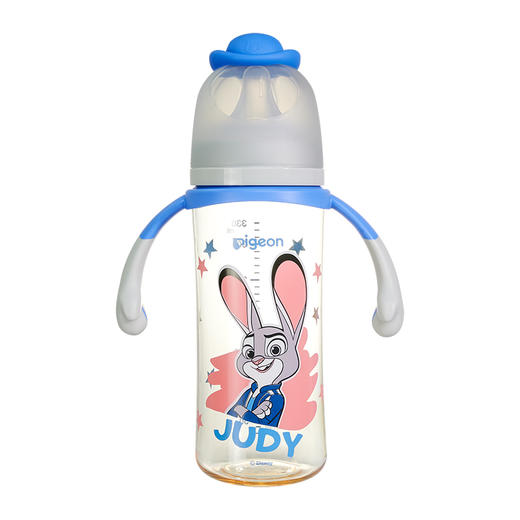 贝亲迪士尼自然实感Ⅲ宽口径PPSU双把手彩绘奶瓶330mL 商品图1