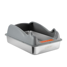 漫沃星系不锈钢猫砂盆MC-MP801