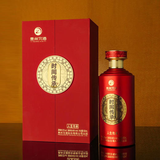习酒 时间传承红款 53度酱香型白酒 500ml×6瓶（整箱装） 商品图3