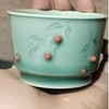 本土斋青瓷粉青玲珑手工马蹄两才盖碗高端功夫茶器镂空重工盖碗青瓷玲珑盖碗容天杯红豆系列青瓷盖碗 商品缩略图10