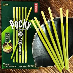【新品限时购】格力高浓厚抹茶白巧克力味百奇饼干 52.8g/153051  