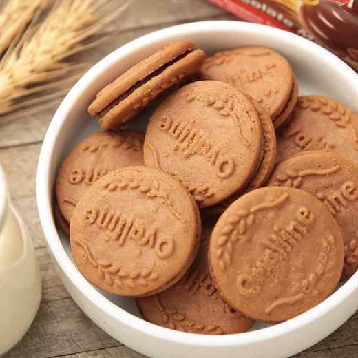 【新品限时购】阿华田麦芽巧克力味夹心饼干288g/055043 香浓酥脆 好吃不腻 商品图2