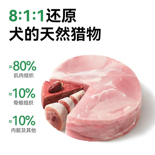 帕特 犬-冻干主食（全价鸭肉/兔肉/鹿肉配方犬粮生骨肉冻干） 商品图4