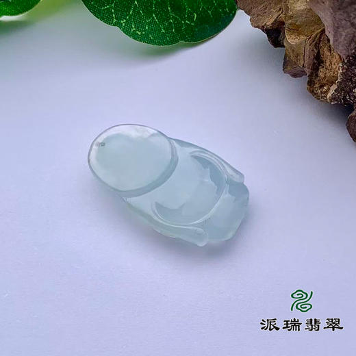 派瑞翡翠 翡翠佛 糯种 白色 商品图3