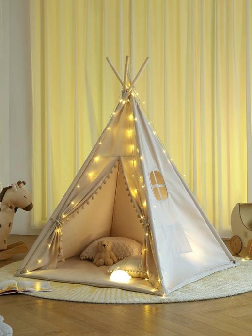 asweets儿童帐篷室内宝宝屋印第安ins北欧简约风男孩女孩树屋房子 商品图3