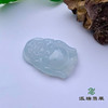 派瑞翡翠 翡翠佛 糯种 浅绿 商品缩略图3