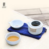 台湾陆宝茶具快客杯旅行茶器户外一壶一杯配茶滤易泡壶春秋随手泡天青月白 商品缩略图4