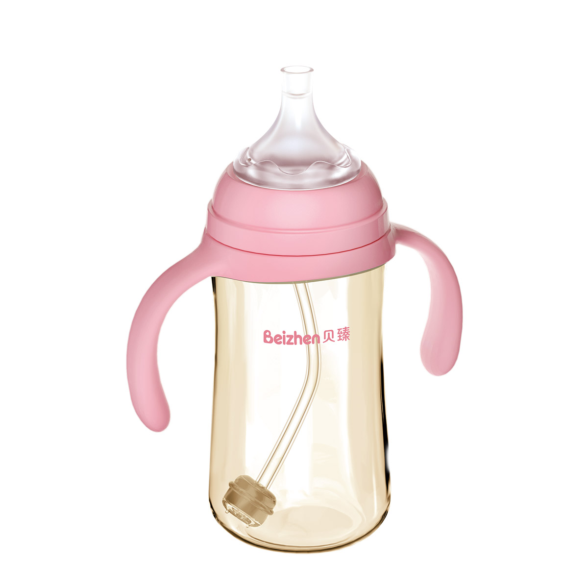 贝臻断奶系列宽口径PPSU奶瓶 330ML