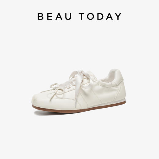 BeauToday 蝴蝶结芭蕾德训鞋超软休闲鞋292988 商品图2