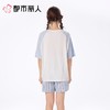 都市丽人睡衣女士睡衣薄家居服天丝棉睡衣女士棉质短袖套装女装短袖短裤可外穿LHC2H5 商品缩略图2