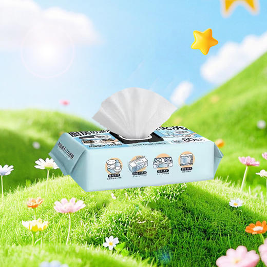 NV每尖严选厨房湿巾80p 商品图0