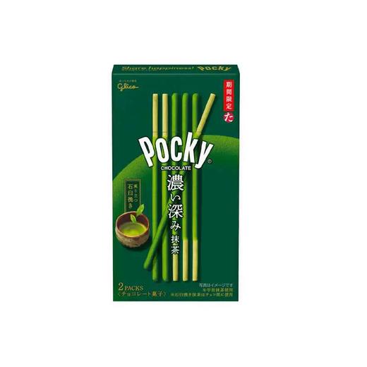 【新品限时购】格力高浓厚抹茶白巧克力味百奇饼干 52.8g/153051   商品图3