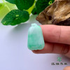 派瑞翡翠 翡翠挂件 糯种 浅绿 商品缩略图1