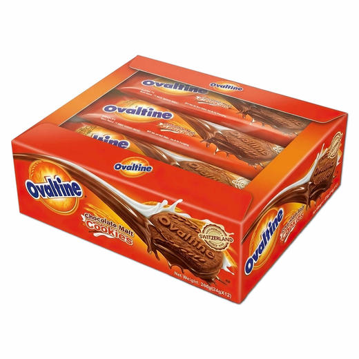 【新品限时购】阿华田麦芽巧克力味夹心饼干288g/055043 香浓酥脆 好吃不腻 商品图3