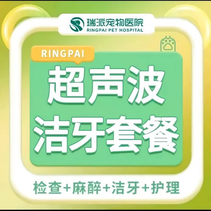 【到店服务】犬猫通用洁牙超值套餐