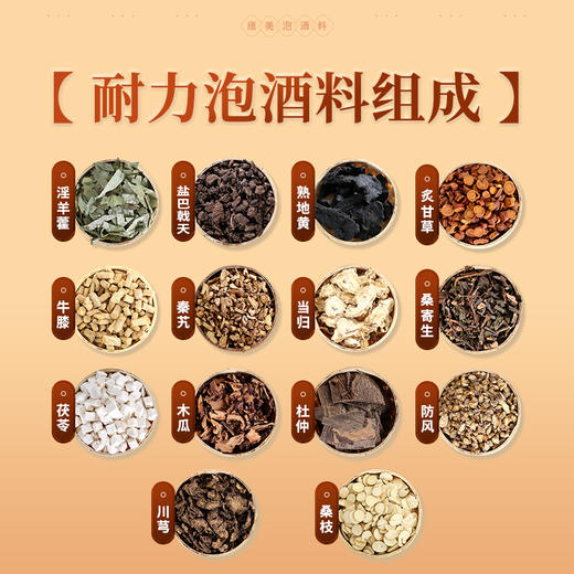 康美男性滋补泡酒料380g/剂 商品图2