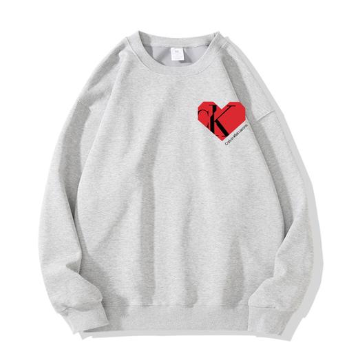 Calvin Klein 情侣款 爱心圆领卫衣 400220（多色可选） 商品图0