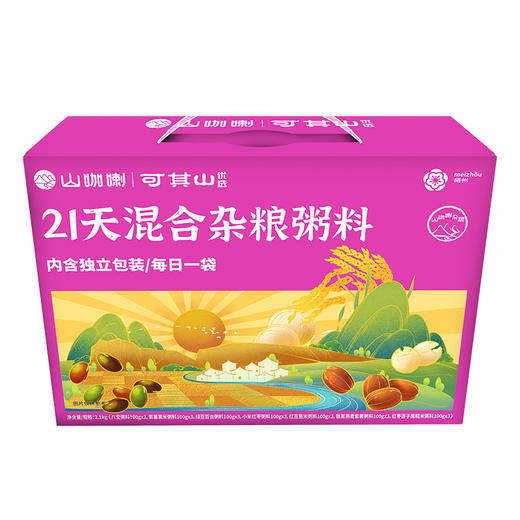21天杂粮粥料礼盒  21*100g 商品图0