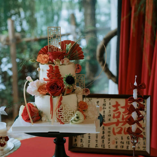 中式婚礼甜品台 商品图1