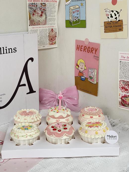 粉樱甜梦纸杯蛋糕 | 可爱 复古 粉色系 商品图1