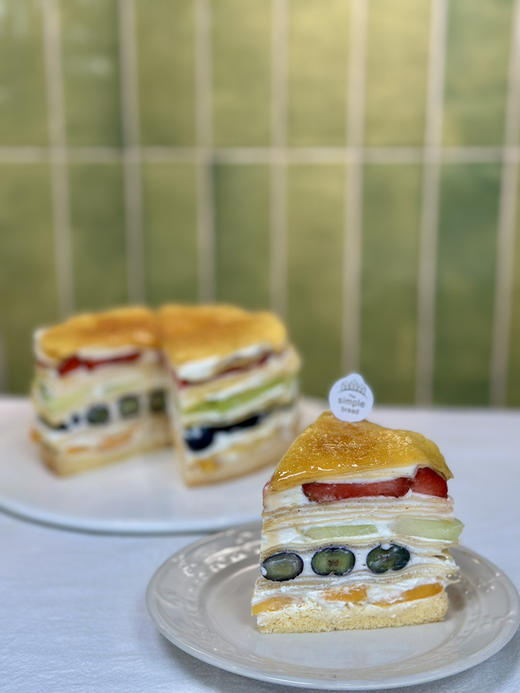 缤纷水果香草千层（轻脂奶油）⚠️需提前24小时预定 商品图1