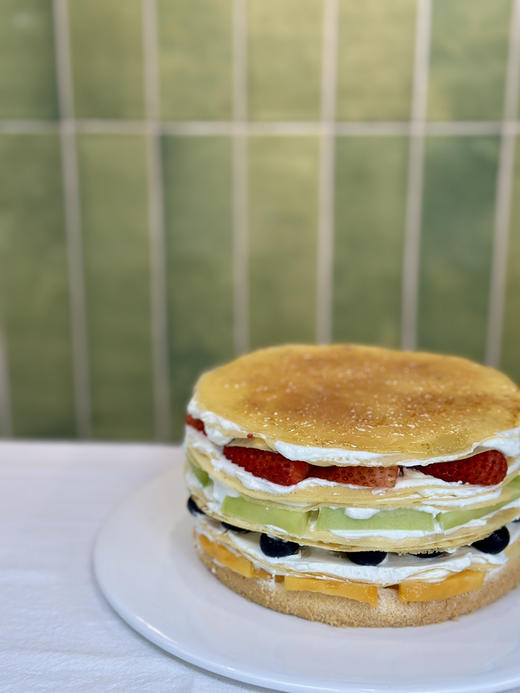 缤纷水果香草千层（轻脂奶油）⚠️需提前24小时预定 商品图0