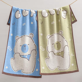 泡泡小熊毛巾YUC101