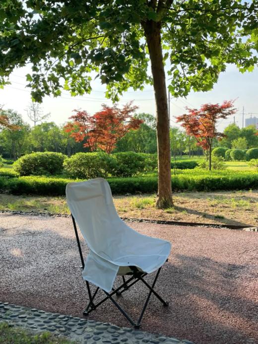 严选 | 老巴丁户外折叠椅 黑色/卡其/绿色 商品图5