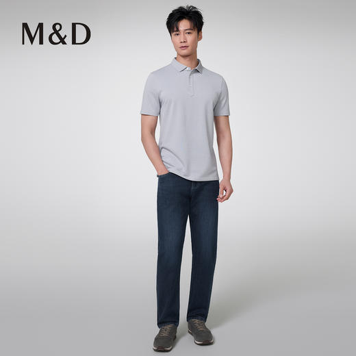 【名盾】翻领短袖POLO衫MZBL22805B 商品图1