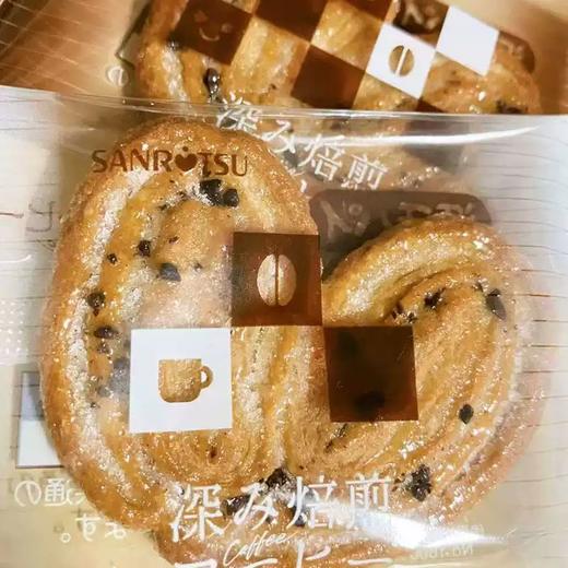 【新品限时购】三立制果源氏咖啡味蝴蝶酥饼干63g/153049  咖啡味千层爱心酥休闲零食 商品图3