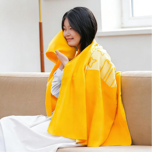 生日团团印花毛毯 商品图3